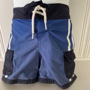 Boy’s Blue swimming shorts 12-18 months. Cute